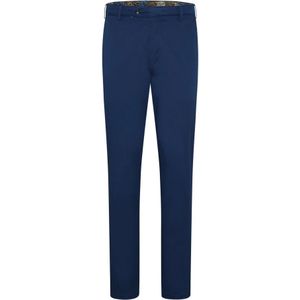 Meyer - Chino Bonn - Blauw - Slim Fit - Katoen