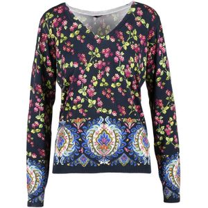Etro, Dames, Truien, Veelkleurig, Maat: XL Zijde,
