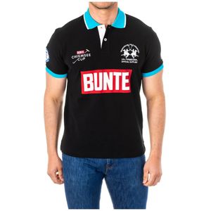 Poloshirt - Zwart - 100% Katoen - Origineel Ontwerp