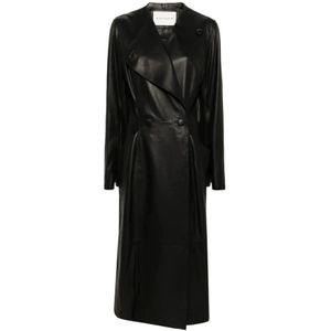 By Malene Birger, Dames, Mantels, Zwart, Maat: S