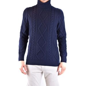 Tagliatore, Heren, Truien, Blauw, Maat: XL Wol,