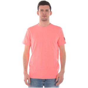 Daniele Alessandrini, Heren, Tops, Roze, Maat: 2XL Katoen,