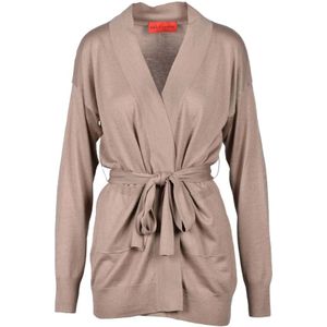 Wild Cashmere, Dames, Truien, Beige, Maat: L Zijde,