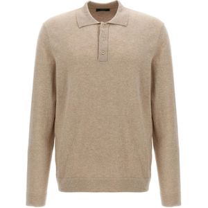 Zanone, Heren, Truien, Beige, Maat: L Wol,