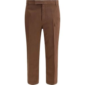 Thom Browne, Heren, Broeken, Bruin, Maat: XL Katoen,