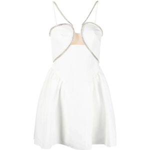 Self Portrait, Dames, Jurken, Wit, Maat: 3XS Taf,