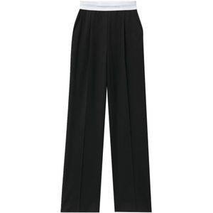 Alexander Wang, Dames, Broeken, Zwart, Maat: S