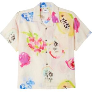 Obey, Heren, Overhemden, Veelkleurig, Maat: S Katoen,