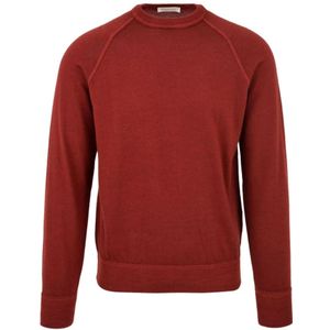 Filippo De Laurentiis, Heren, Sweatshirts & Hoodies, Rood, Maat: L