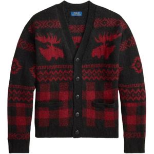 Ralph Lauren, Heren, Truien, Zwart, Maat: L Wol,