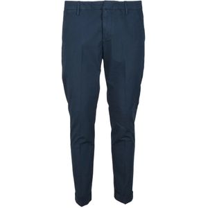 Dondup, Heren, Broeken, Blauw, Maat: W31 Katoen,