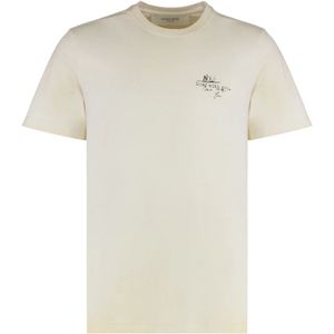 Golden Goose, Heren, Tops, Wit, Maat: L