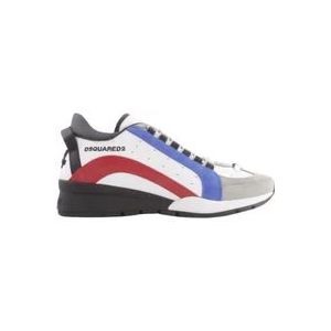 Dsquared2 Rode Sneakers , Multicolor , Heren , Maat: 40 EU