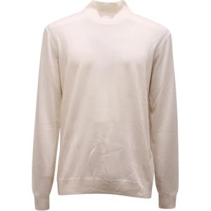 Paolo Pecora, Heren, Truien, Wit, Maat: XL Wol,