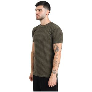 Dsquared2, Heren, Tops, Groen, Maat: S