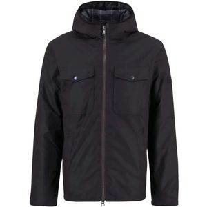 Barbour, Heren, Jassen, Bruin, Maat: M Katoen,