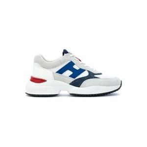 Hogan Interactieve Sneakers - Hxm5450Dn90R1Q841T , White , Heren , Maat: 40 EU
