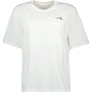 MM6 Maison Margiela - Witte Jersey T-shirt - Dames - Ronde Hals - Katoen