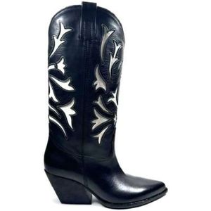 Elena Iachi, Dames, Schoenen, Blauw, Maat: 37 EU Leer,