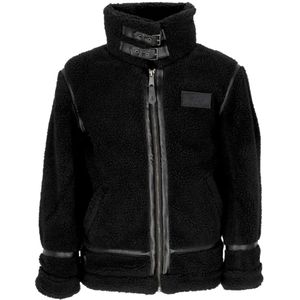 Alpha Industries, Heren, Jassen, Zwart, Maat: S Fleece,