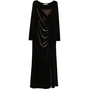 D.Exterior, Dames, Jurken, Bruin, Maat: XL