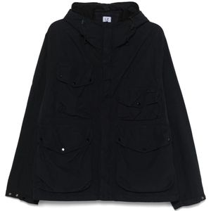 C.p. Company, Heren, Jassen, Blauw, Maat: XL Nylon,