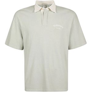 Eleventy, Heren, Tops, Groen, Maat: S Katoen,