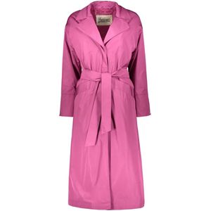 Herno, Dames, Mantels, Roze, Maat: M Polyamide,