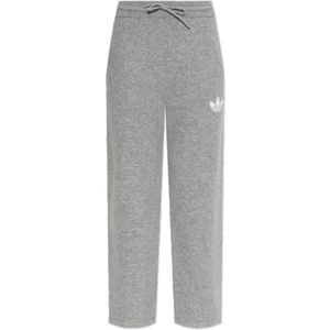 Adidas Originals, Dames, Broeken, Grijs, Maat: L