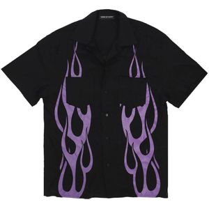 Vision OF Super, Heren, Overhemden, Zwart, Maat: XS Lame,