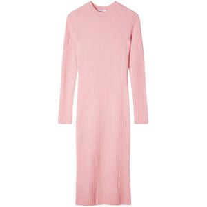 Patrizia Pepe, Dames, Jurken, Roze, Maat: 4XS Polyamide,