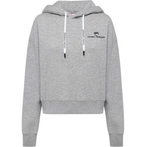 Chiara Ferragni Collection, Dames, Sweatshirts & Hoodies, Grijs, Maat: S Katoen,
