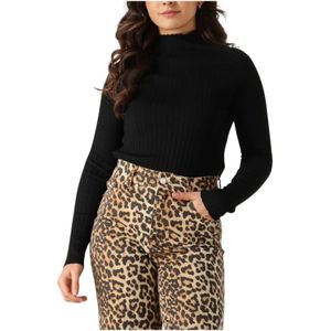 Ydence, Dames, Truien, Zwart, Maat: XS