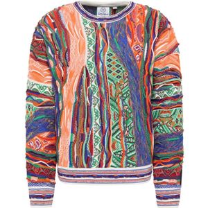 Carlo Colucci - Gebreide Trui - Veelkleurig - Heren