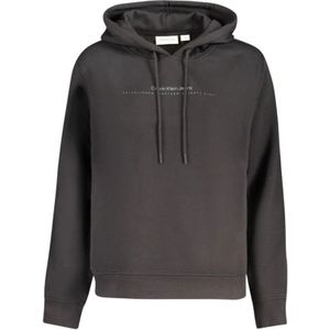 Calvin Klein, Dames, Sweatshirts & Hoodies, Zwart, Maat: M Katoen,