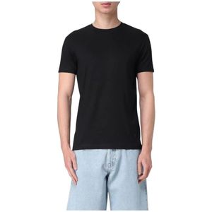 Emporio Armani, Heren, Tops, Zwart, Maat: XL