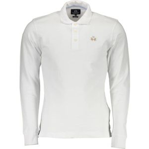 La Martina, Heren, Tops, Wit, Maat: 2XL Katoen,