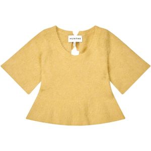 Munthe, Dames, Truien, Geel, Maat: XS