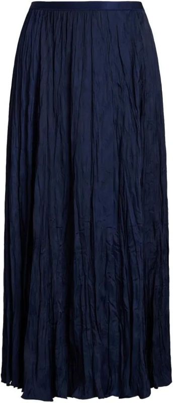 Polo Ralph Lauren, Dames, Rokken, Blauw, Maat: XL Poliester,