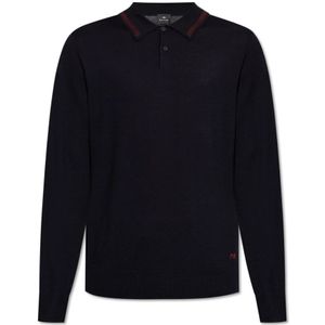 PS By Paul Smith, Heren, Truien, Blauw, Maat: L Wol,