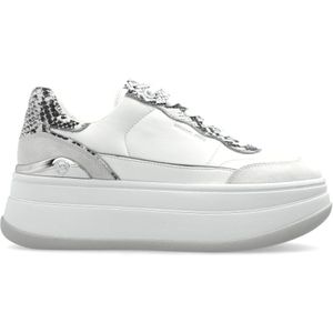 Michael Kors, Dames, Schoenen, Wit, Maat: 39 EU Leer,