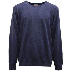 Brooksfield, Heren, Truien, Blauw, Maat: 4XL Wol,