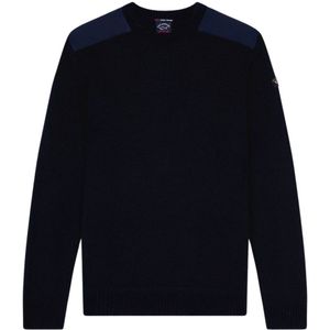 Paul & Shark, Heren, Truien, Blauw, Maat: S Wol,