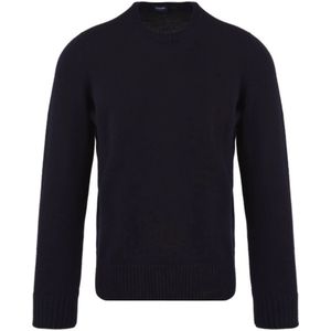 Drumohr, Heren, Truien, Blauw, Maat: M Wol,