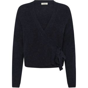 Soaked in Luxury, Dames, Truien, Blauw, Maat: M Wol,