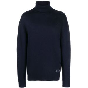 A.p.c., Heren, Truien, Blauw, Maat: S