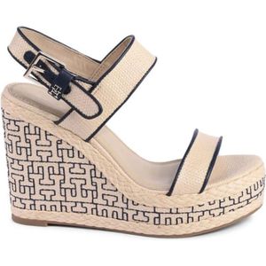 Tommy Hilfiger, Dames, Schoenen, Beige, Maat: 38 EU