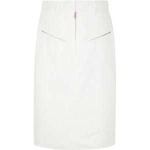 Jil Sander, Dames, Rokken, Wit, Maat: S