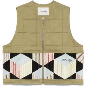 Story mfg., Heren, Jassen, Groen, Maat: L Katoen,