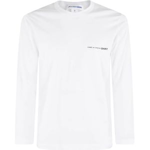 Comme des Garçons, Heren, Tops, Wit, Maat: M Katoen,